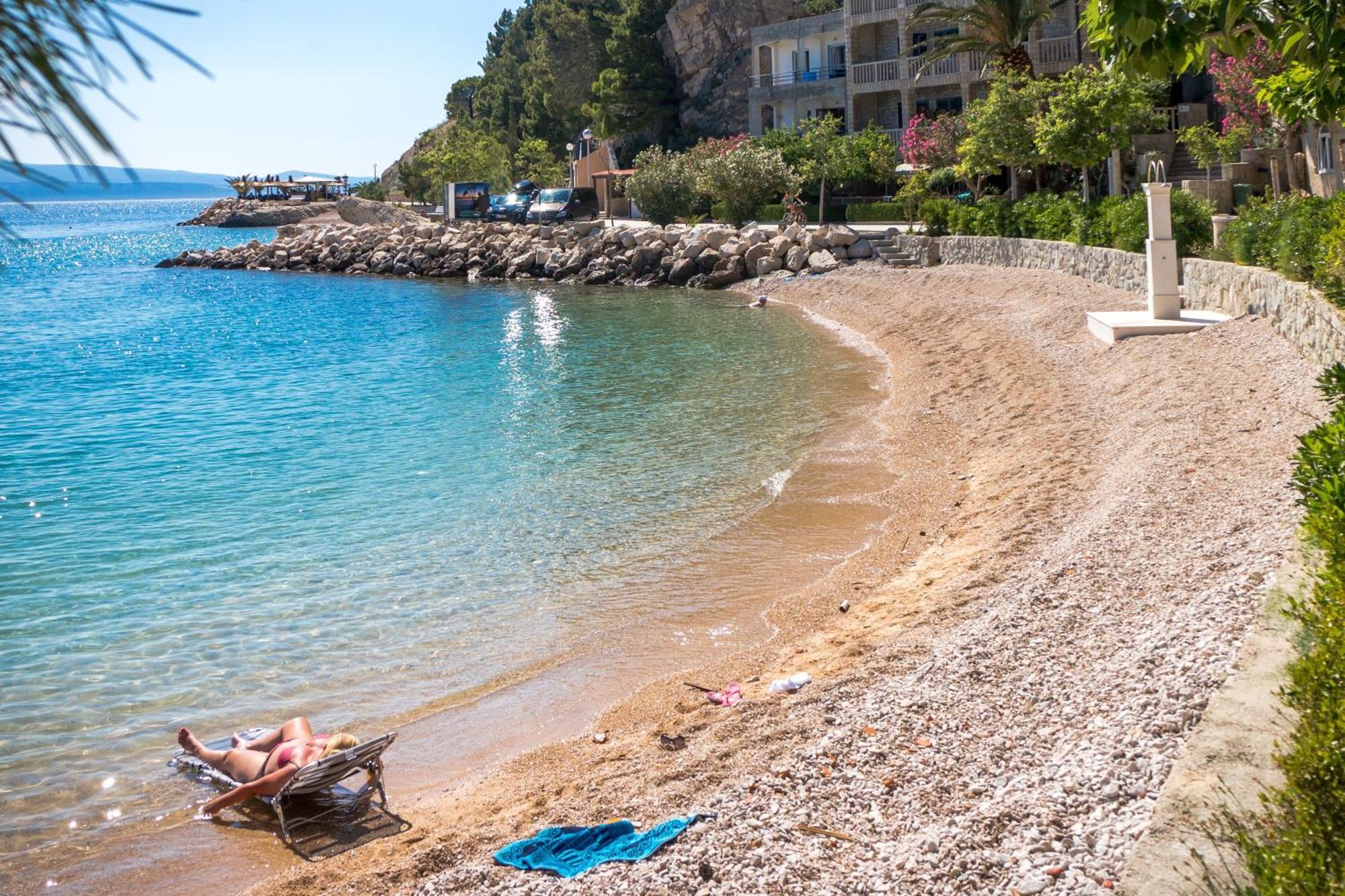 Apartments With A Parking Space Brela, Makarska - 789 Buitenkant foto