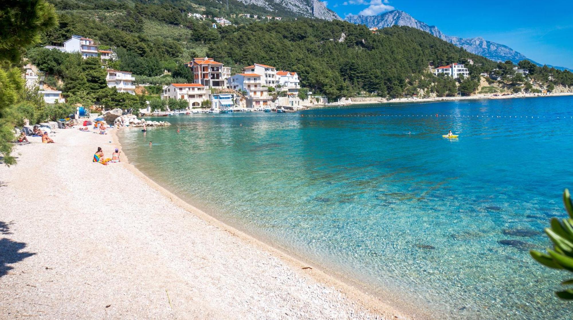 Apartments With A Parking Space Brela, Makarska - 789 Buitenkant foto